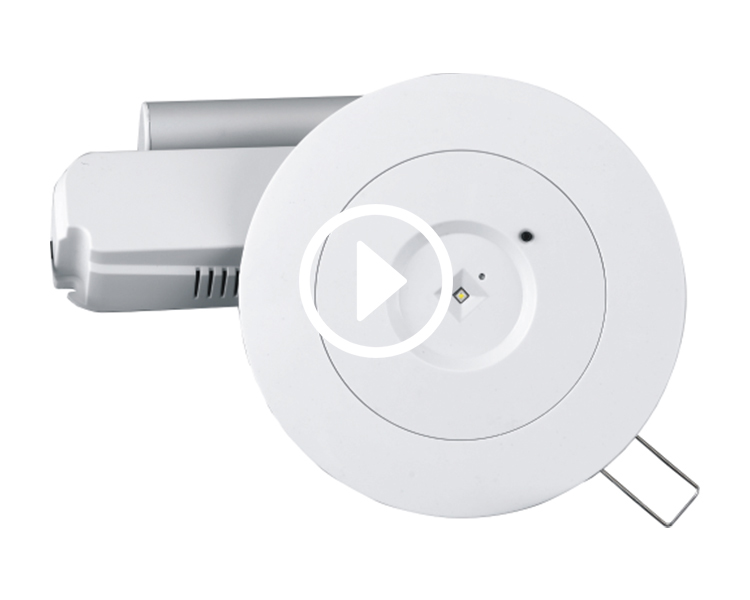 D40-R-2 LED Downlight Emergency Armture