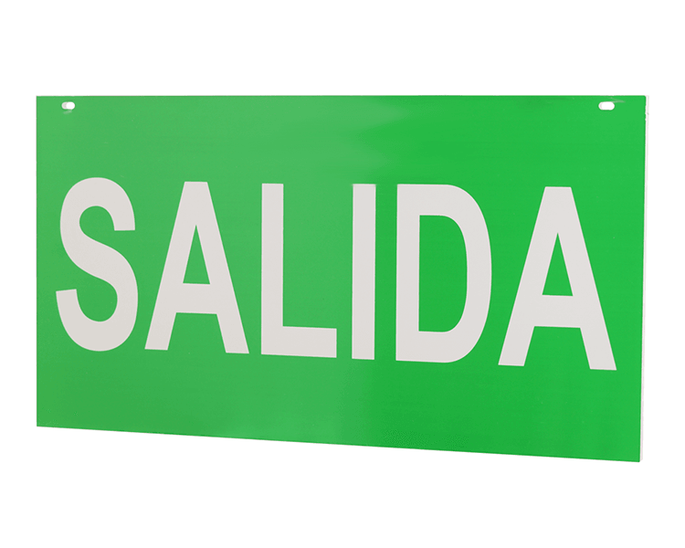 Salida teken acrylpaneel
