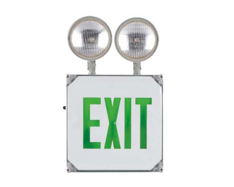 Jecwpg natte locatie nooduitgangsbord combo