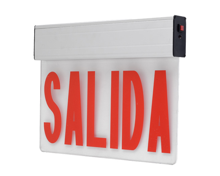 Jel1rw Single Face 6 inch 12 Exit Light