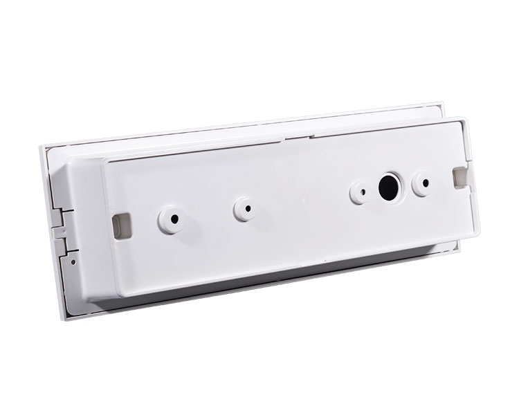 LE511ad Clear polycarbonaat Diffuser & ABS Housing Emergency Light