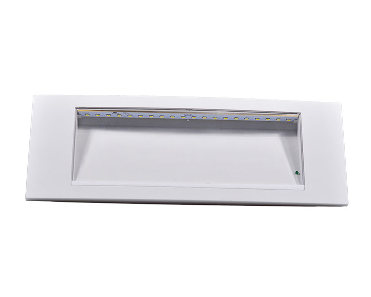 LE511ad Clear polycarbonaat Diffuser & ABS Housing Emergency Light