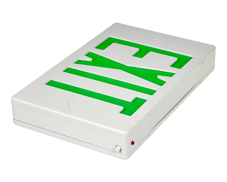 JEE2GWE-6 inch UL-goedgekeurde groene exit-borden