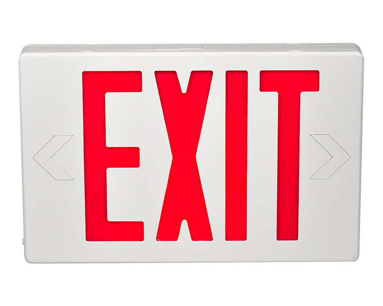 Jee2rwe-ul keurde Red Exit-borden goed
