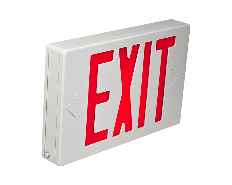 Jee2rwe-ul keurde Red Exit-borden goed