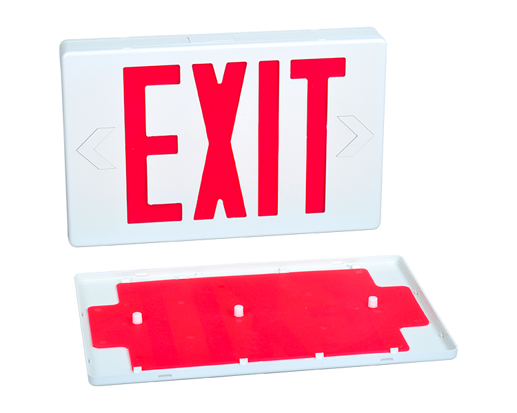 Jee2rwe-ul keurde Red Exit-borden goed