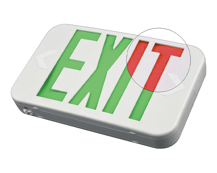 EzxTeu2Bcwem (EZCXTEU2BCWEM) -BI-kleur Compact Grootte LED-uitgangsbord