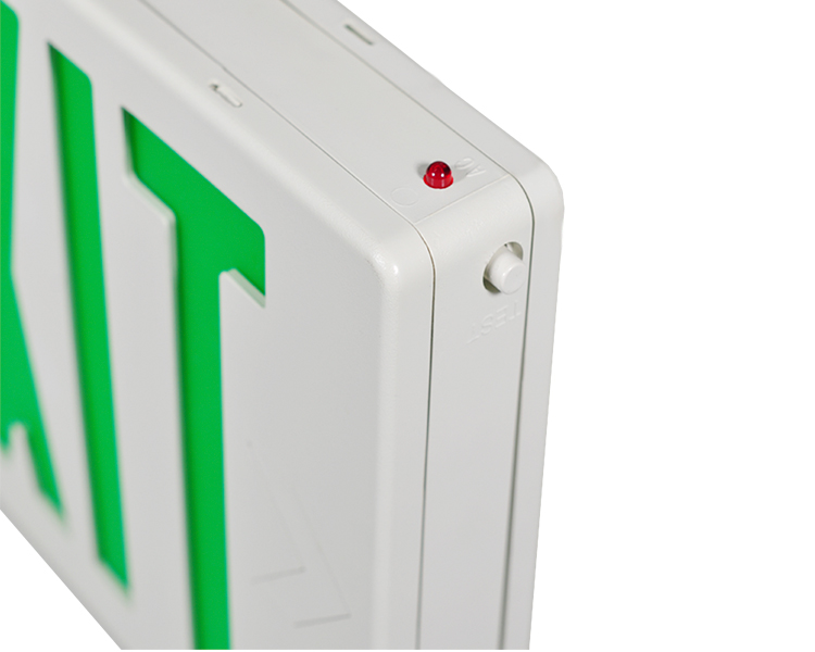 JEE2GWE-6 inch UL-goedgekeurde groene exit-borden