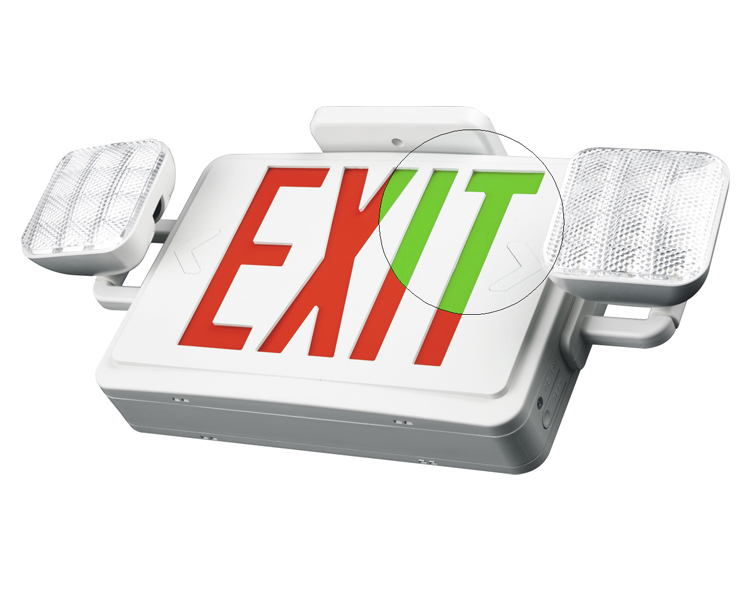 JLEC2BCW-BI-Color LED-combo-uitgangsbord met LED-hoofden