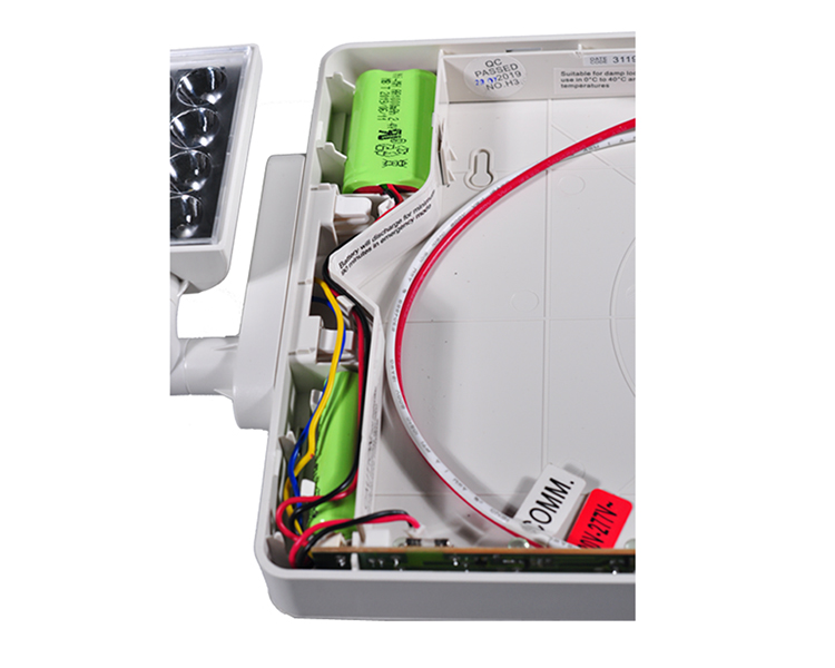JLECD2GW-Green Emergency Fire Exit Lights met LED-koppen