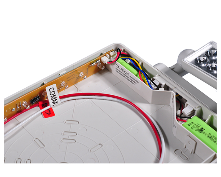 JLECD2RW-Emergency Fire Exit Lights met rode letters