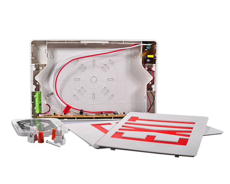 Jleed2rwem-New Slim Red Led Exit Sign
