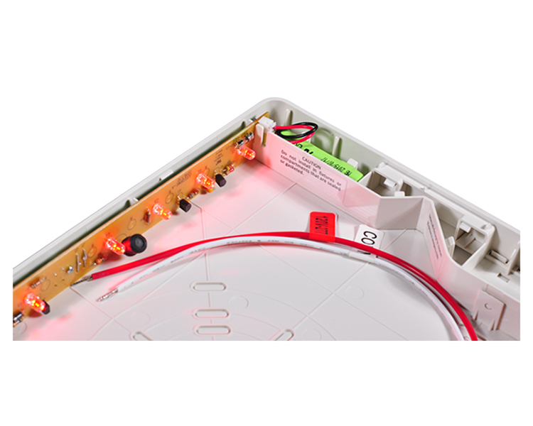 Jleed2rwem-New Slim Red Led Exit Sign