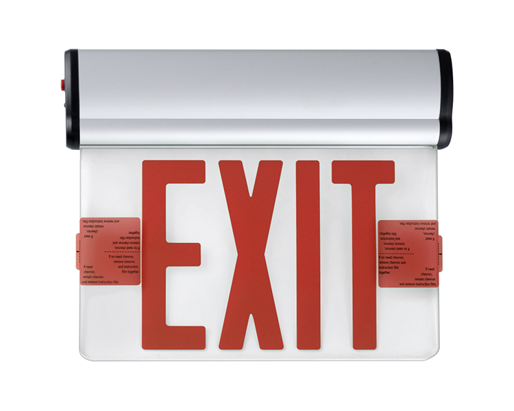Jelbex1rc-single Face Red LED exit-bord met hoogwaardige acrylpaneel
