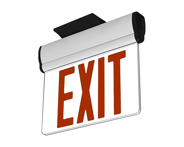 Jelbex1rc-single Face Red LED exit-bord met hoogwaardige acrylpaneel