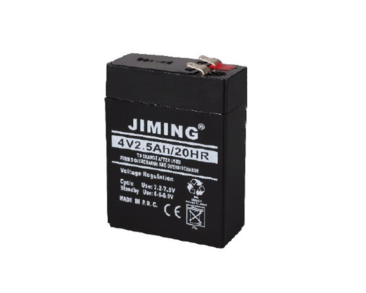 Oplaadbare loodzuurbatterij 4V 2.5Ah