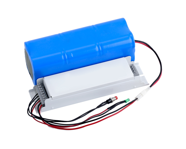 LED -noodbatterij met externe batterijpakket